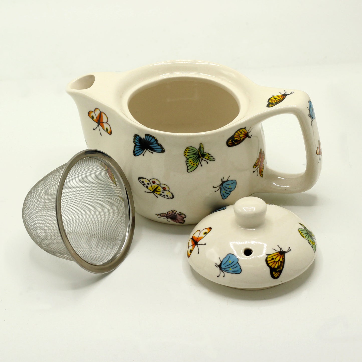 Small Herbal Teapot – Butterfly Design – 350ml