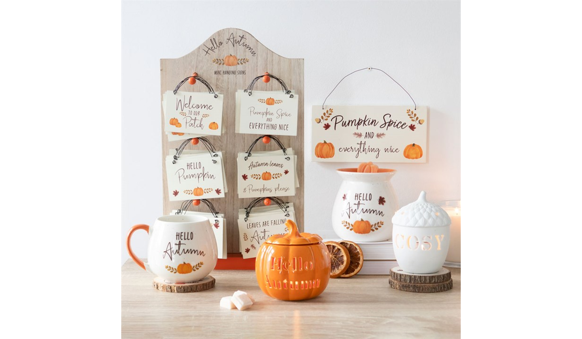 Hello Autumn Rounded Mug